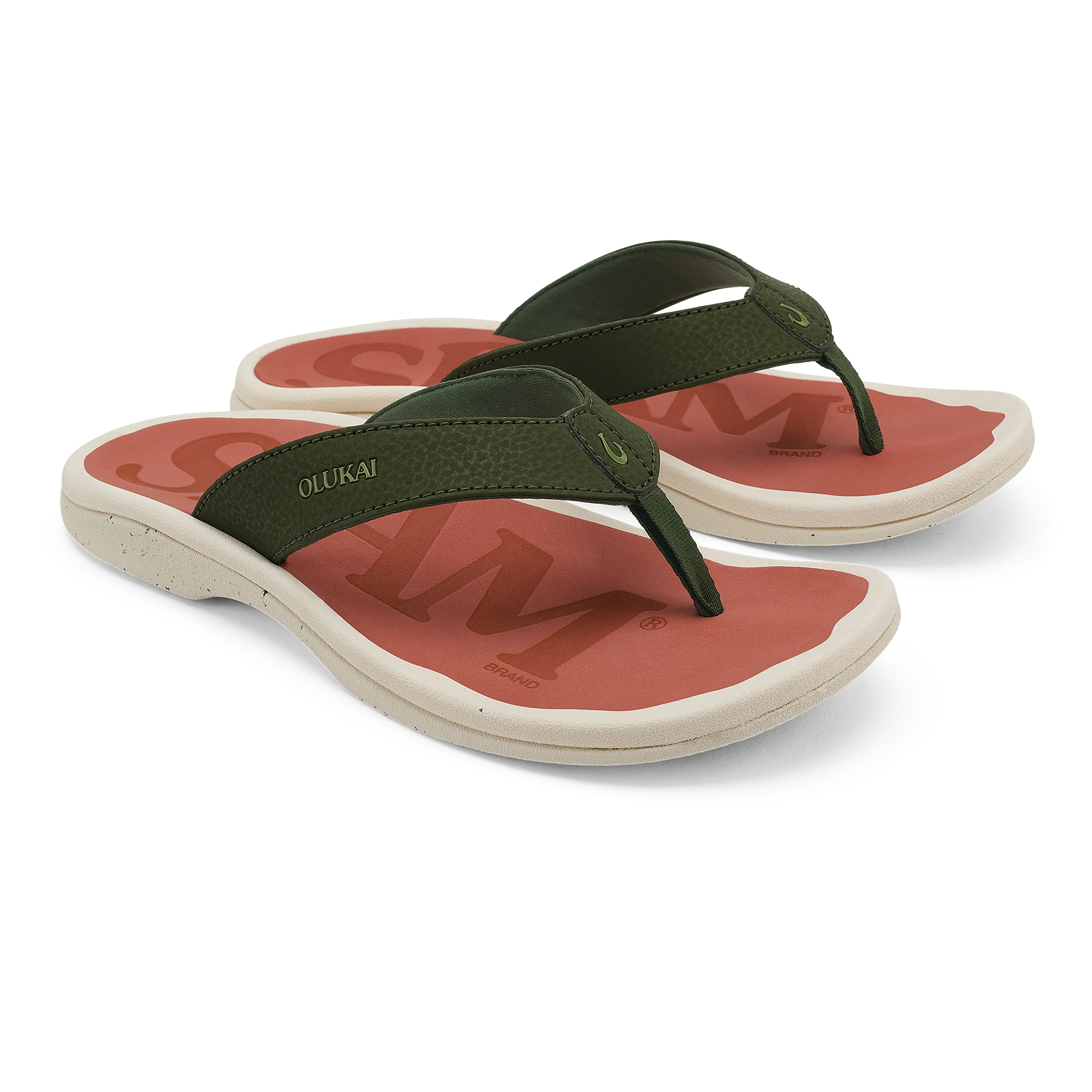 ‘Ohana  -  Nori / Dark Coral - Image 3
